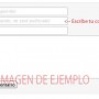 Ejemplo del formulario