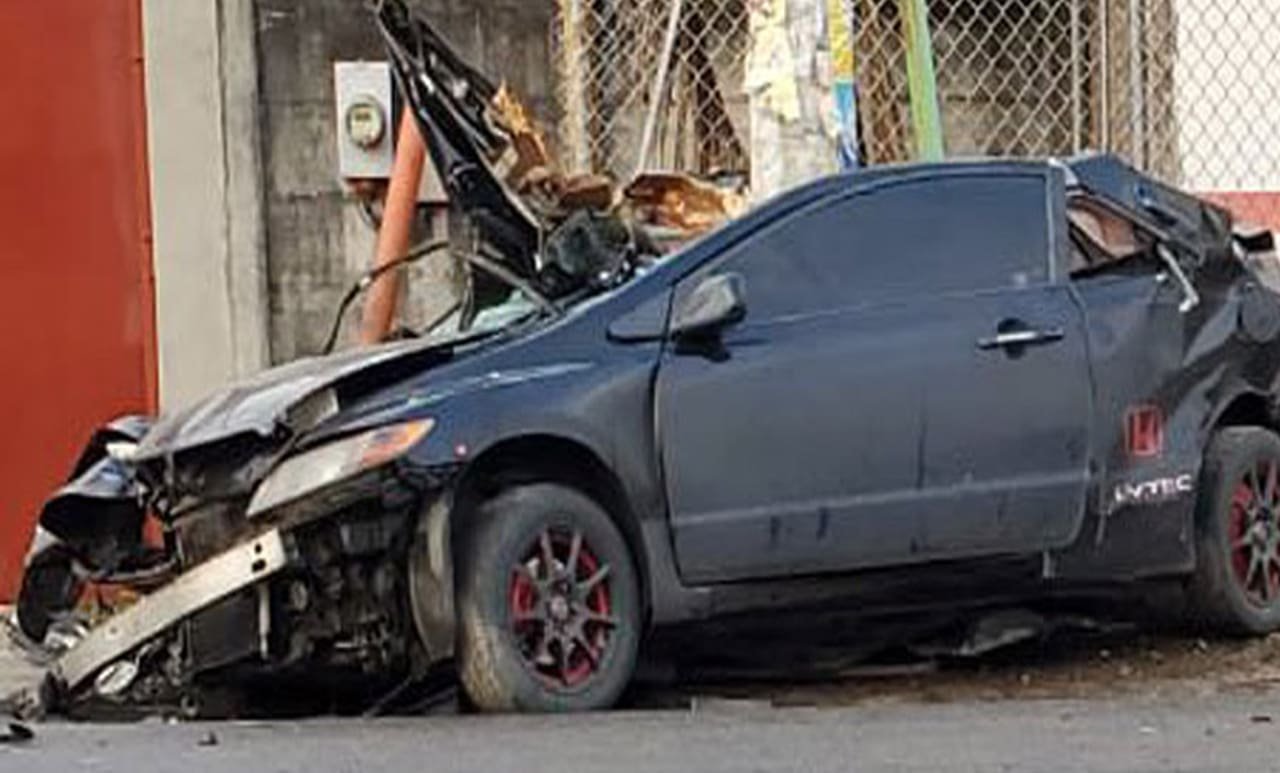 Revelan video del fatal accidente automovilístico en carretera Troncal del Norte
