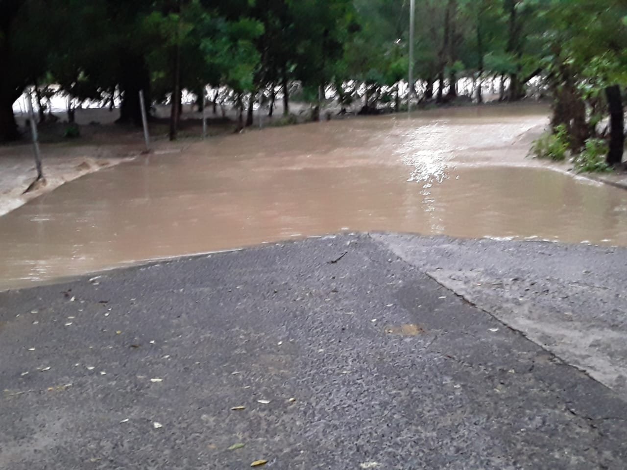 Desbordamiento del río Lempa