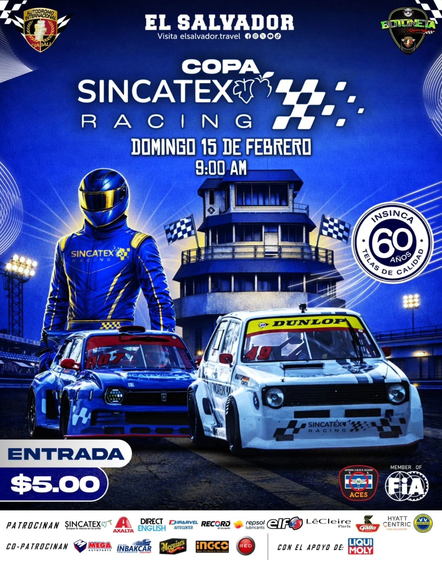 1RA FECHA COPA SINCATEX RACING