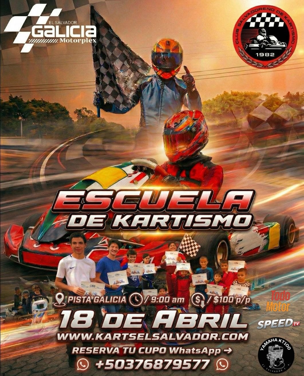 ESCUELA DE KARTISMO – 18 DE ABRIL 2026